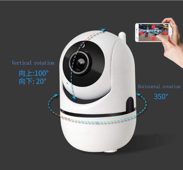 720P wireless intelligent automatic tracking surveillance camera